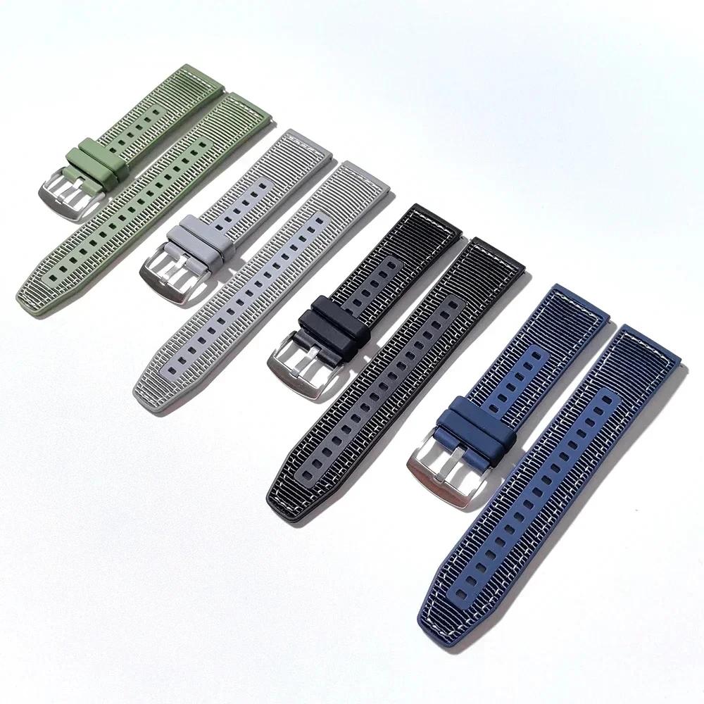 22mm Strap For Huawei Watch GT 5 4 3 pro 46mm Band For Huawei Watch 5 4 3 pro 48mm Ultimate Nylon Silicone Wristbands Bracelet