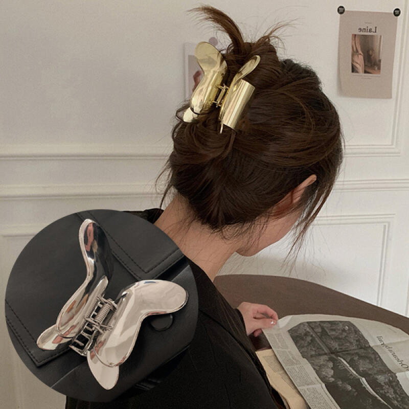 Chambreille Butterfly Metal Hair Clip gold