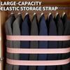 1/2/10/30Pcs Adjustable Closet Storage Strap Roll-up Clothes Organizer Band  Wardrobe Storage