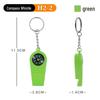 Brangdy 2-in-1 Multifunktions-Kompass-Schlüsselanhänger