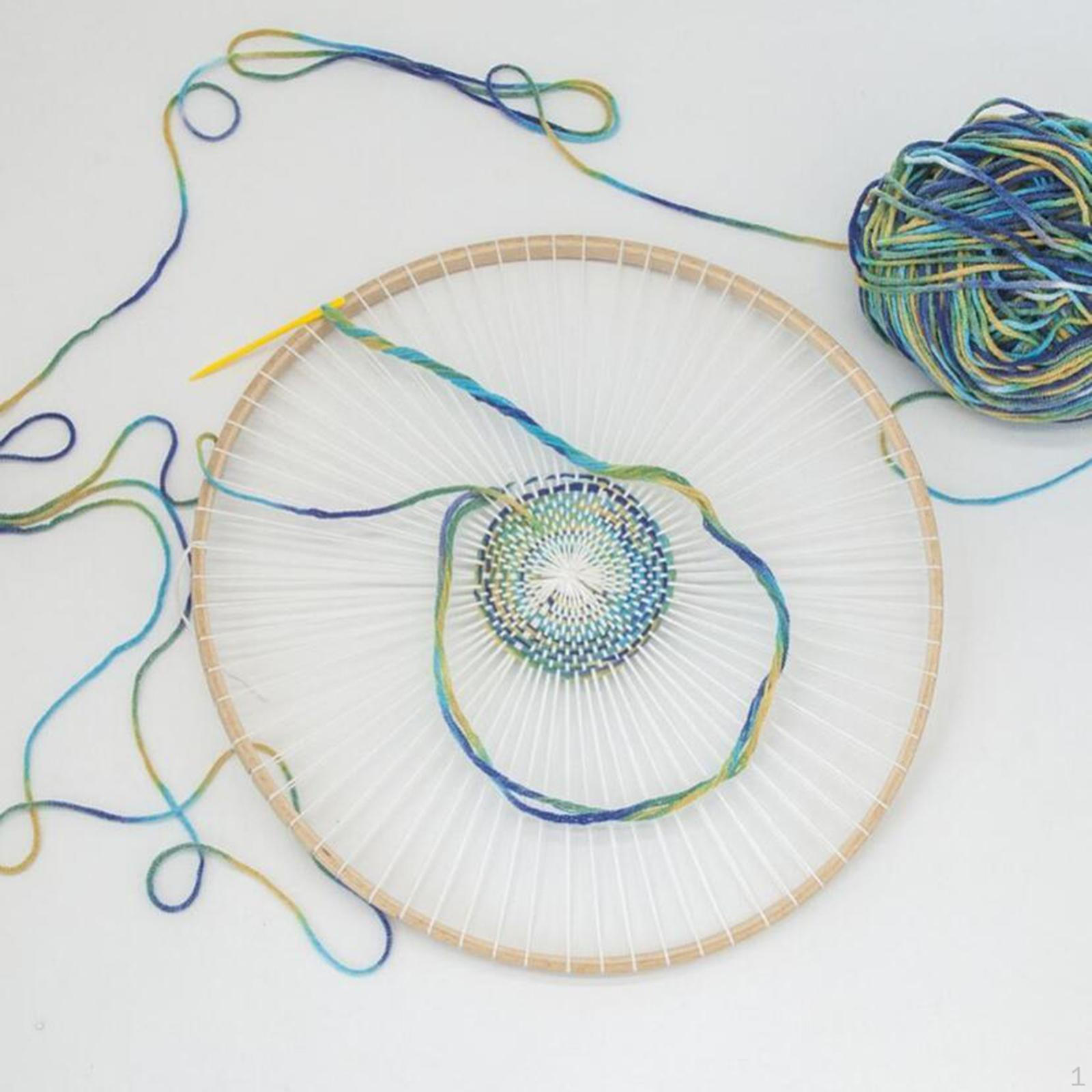 

Weaving Machine Round Wooden Loom for Household round wooden loom