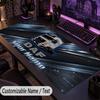Large Mouse PadDAF Custom Name Text Personalized Desk Mat Non Slip Gaming Pad