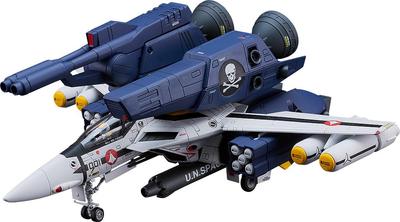 PLAMAX Super Dimension Fortress Macross Do You Remember Love PX08 VF 1S Strike Fighter Valkyrie Skull Leader Maßstabsgetreues Montagemodell aus Kunststoff im Maßstab 1/72