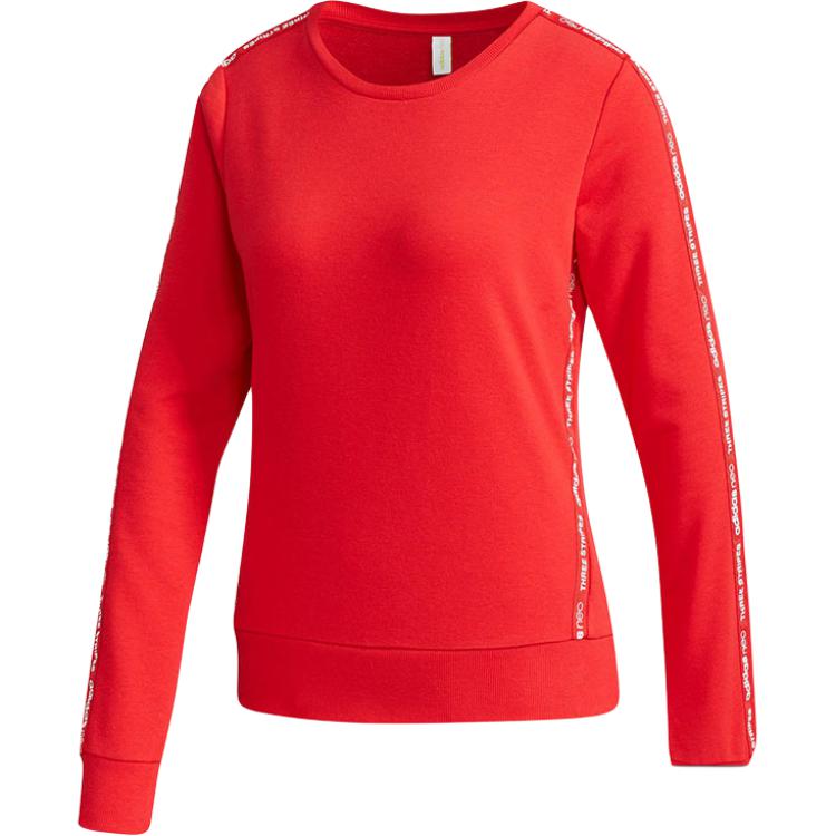 Adidas Neo Round Neck Sports Casual Pullover Sweatshirt Women Sweatshirt CV9226