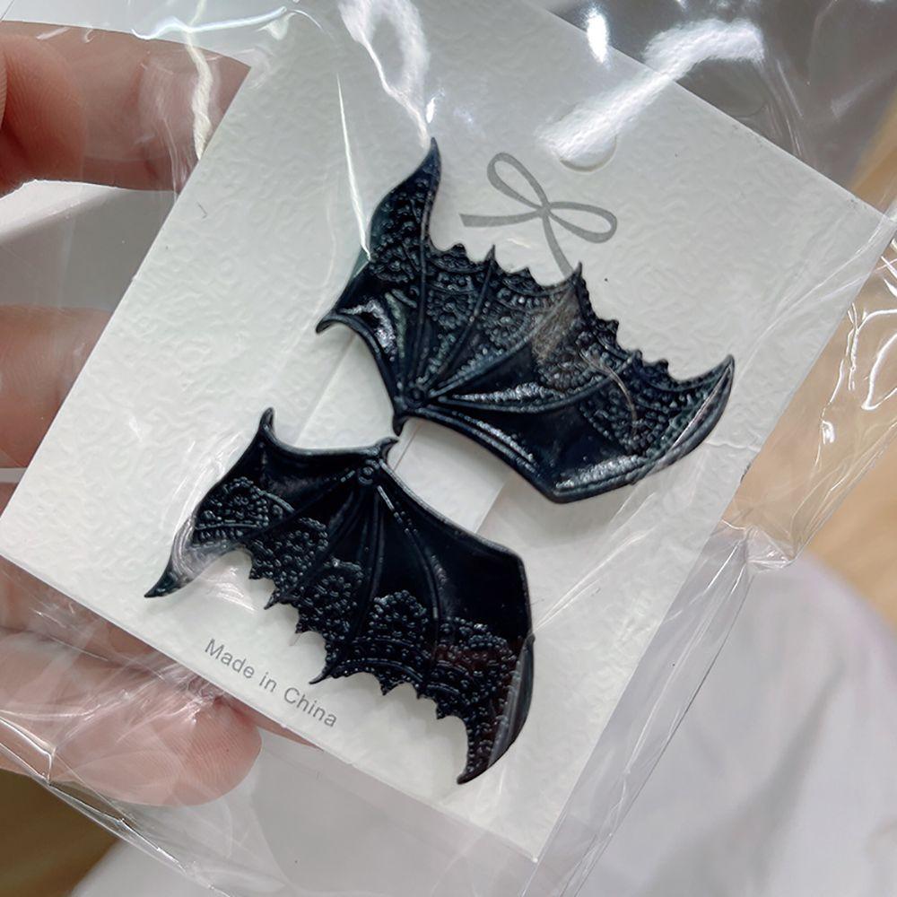 Zinc Zinc Alloy Hair Bangs Clip Women Hair Clips Korean Style Barrettes Hair Accessories Bat Wings Hairpin
