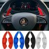 Autopaddles Voor Skoda Octavia VRS MK3 Fabia RS Superb Scout 2013- Stuurwielverlengers Schakelpeddels Versnellingspaddles DSG Stickers
