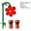 Tanzender Blumensprinkler für Hunde, verrückter Blumen-Rasensprinkler mit Spike-Gartenbewässerungswerkzeug für die Gartenbewässerungsdekoration