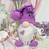 Cross-border Lavender Plush Rudolph Faceless Doll - Mother's Day Gift