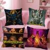 Psychological Horror Series Yellowjackets Pillow Case Square Pillow Bedroom Sofa Leisure Comfort Cushion Car Home Decoration