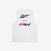 Reebok Airflow Sleeveless Tank   White   Masterwook