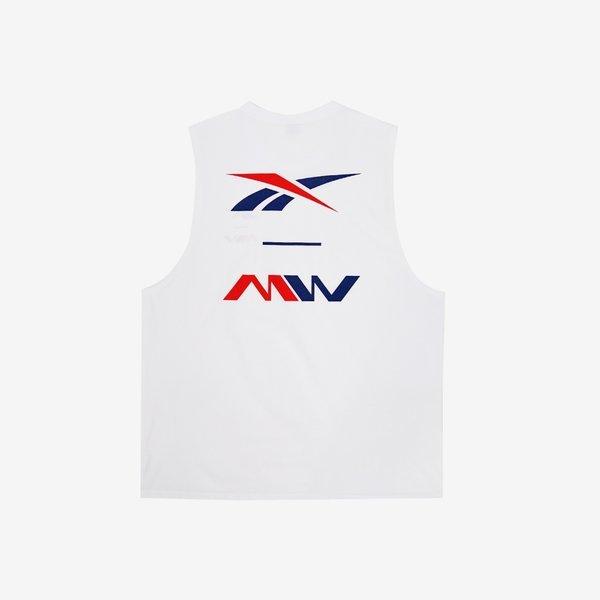 Reebok Airflow Sleeveless Tank White Masterwook