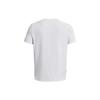 Under Armour Solid Crew Neck Short Sleeve Sports Tee Men Tops White 1376518-101