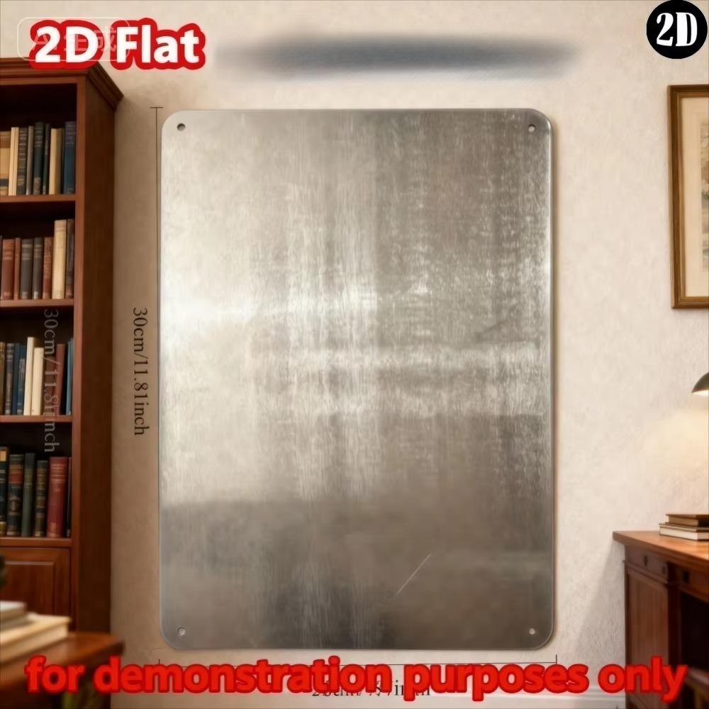 Minimalist Female Portrait Metal Tin Sign Wall Art Decor