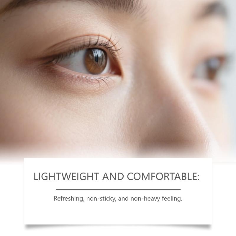 Mascara gently nourishes, lightweight and non sticky, with a natural luster and curling care for eyelashes one size