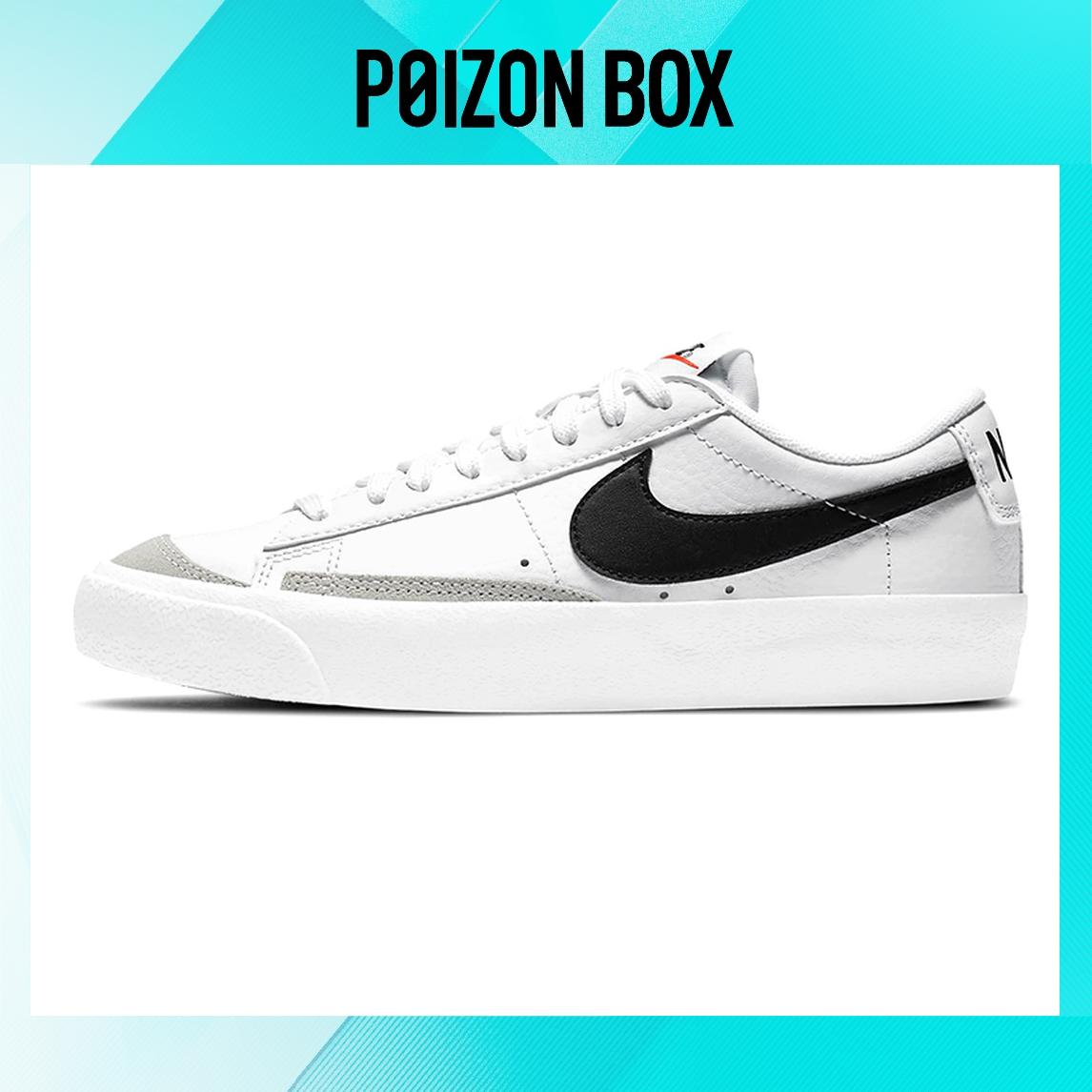 

кроссовки Nike Blazer Low 77 Vintage White Black (GS) DA4074-101