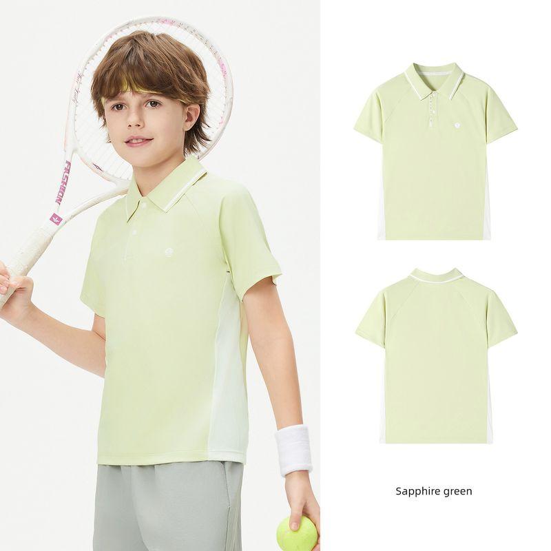 Navigare Italian Small Sailboat Children's Clothing Boys' Short-Sleeved T-Shirt 2026 Summer Thin Polo Shirt