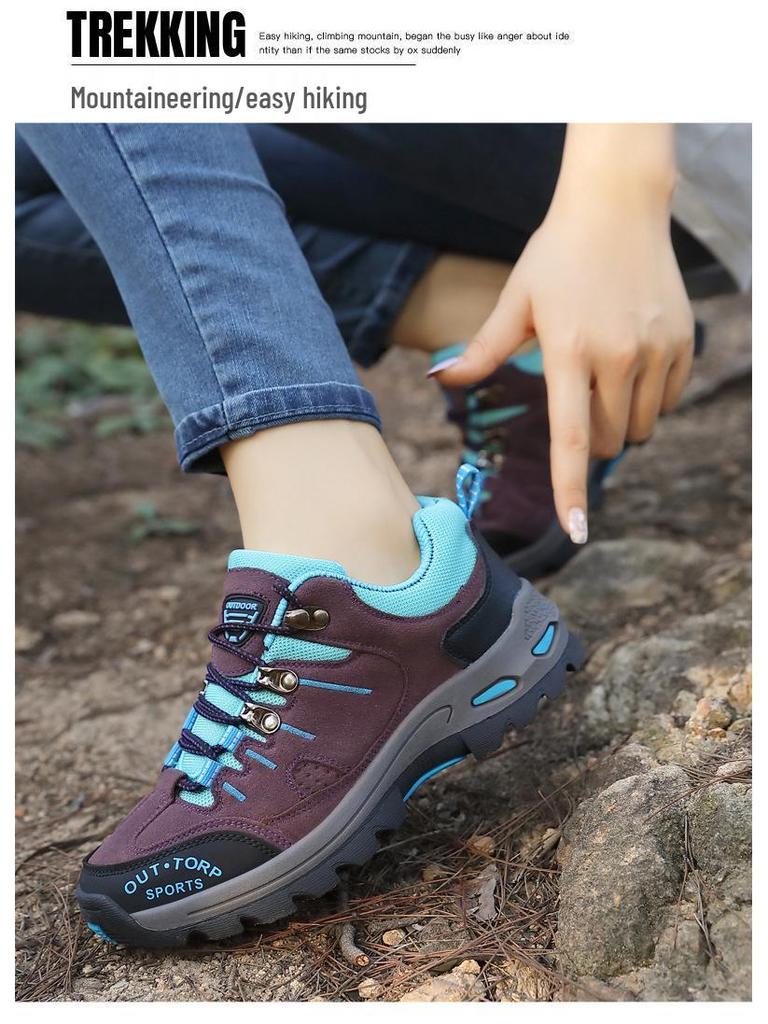 Autumn/Winter Outdoor Hiking Shoes for Men & Women - Plus Size Available