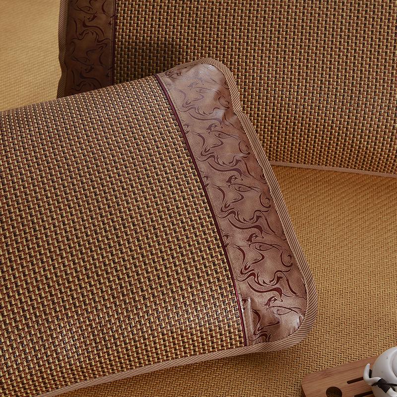 Față de pernă cu miez de viță de vie pentru adulți, de vară, pentru o singură persoană, de mătase cu gheață, de vară, cu miez de bambus, pentru o singură persoană. (Fara Core)