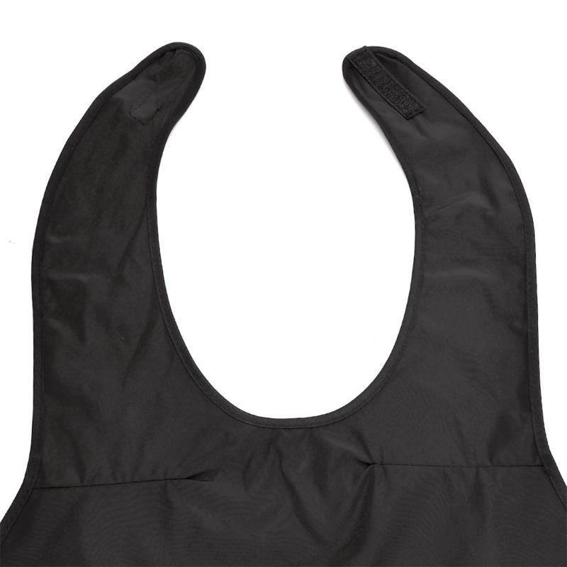 Black Stylist Apron Waterproof Hairdressing Coloring Shampoo Haircuts Cloth Wrap Hair Salon Tool