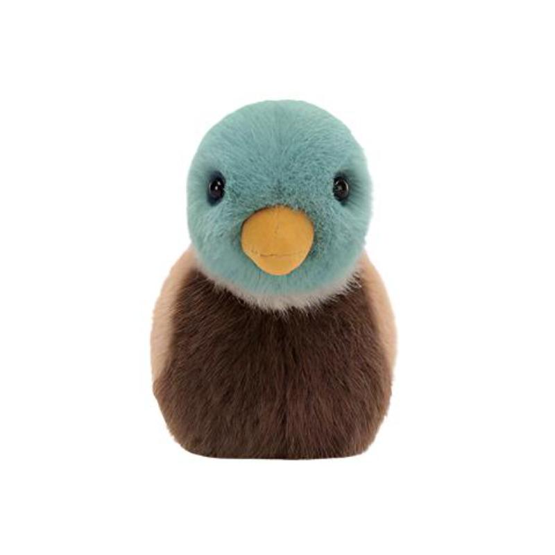 

JELLYCAT Farm Animal Series Bodlein Mallard Green Doll Plush Doll 10cm Height