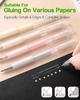Ball Point Glue Pen - Kids-Friendly Precise Glue Application, Quick Dry for Crafting, Scrapbooking, Card Making, School Supplies