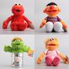 Pelúcia Rua Sésamo Elmo Zoe Ernie Oscar Cookie Grover Pássaro Nwt Brinquedos Conjunto Educacional e Envolvente