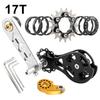 MUQZI Fahrradkassetten-Umrüstsatz 12t-22t Single Speed Kassettenritzel und Kettenspanner für MTB Rennrad
