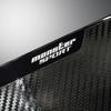 Monster Sport Door Inner Protector Set 2 Pieces Scratch Prevention Interior Protection Black