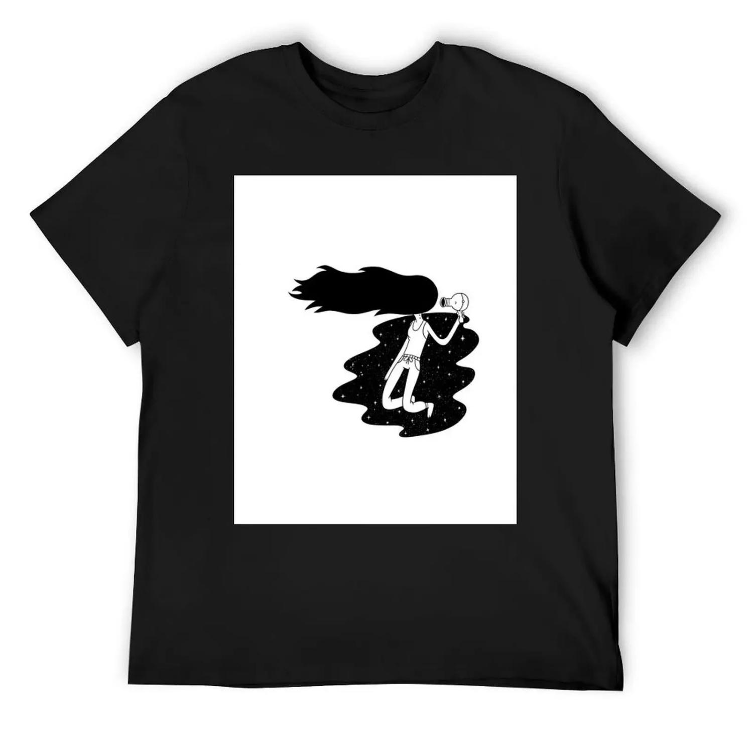 Футболка Марселин Королева Сушки Феном милая одежда дешевые вещи футболка с принтом Мужская хлопковая футболка S