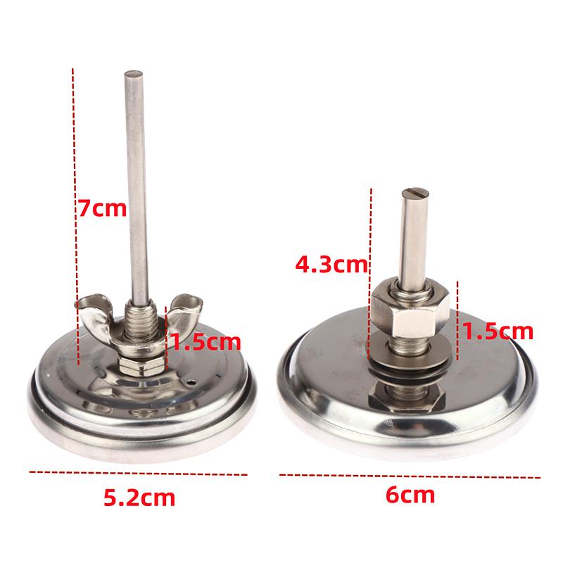 Stainless Steel Bbq Bimetal Thermometer Meter Bbq Food Cooking Meat Gauge Kitchen Professional Tools Accessory 0-500℃