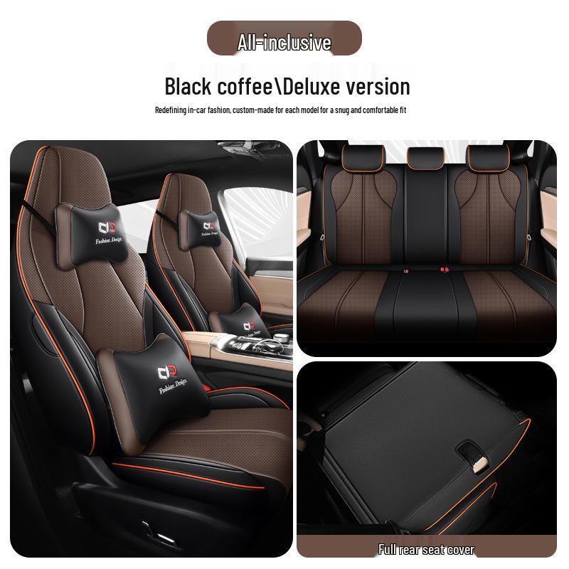 Jianghuai QXPHEV Full Leather Universal Car Seat Cushion - New Model for All Seasons