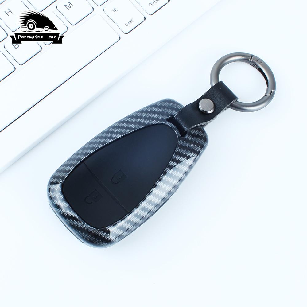 

Abs Carbon Remote Car Key Cover Case Holder For Chevrolet Cruze Spark 2 Buttons Excellent Smart Remote Fob Key Shell Holder