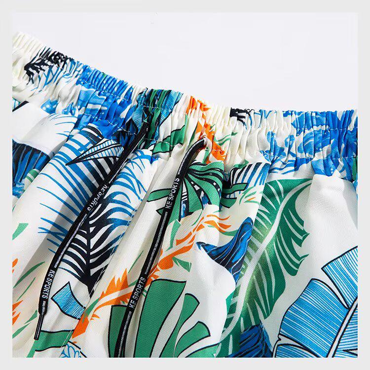 Men's Plus Size Summer Floral Shirt Set for Beach Vacation 2026