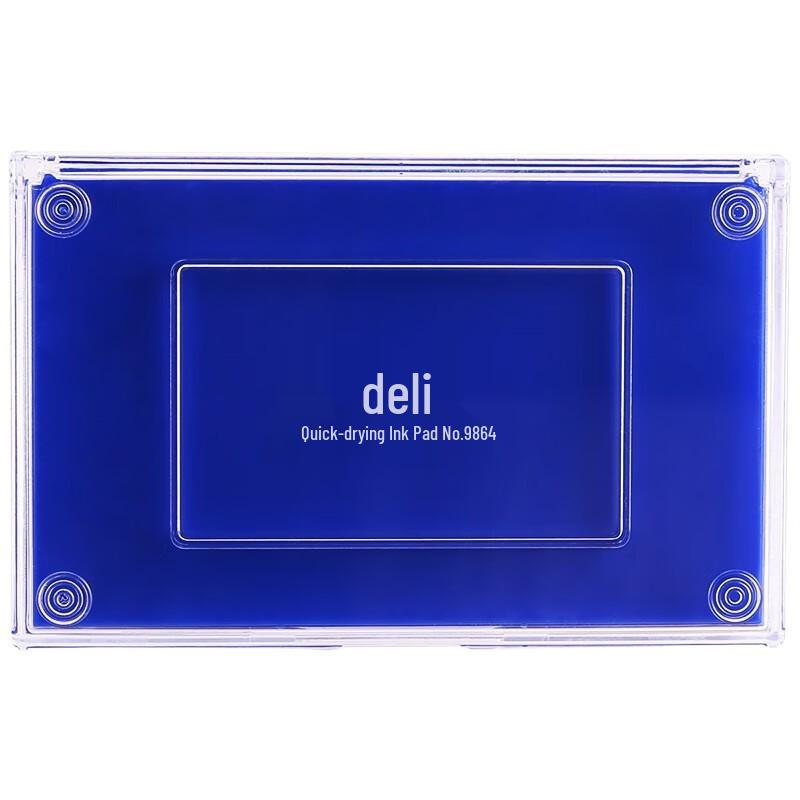 Deli Quick-Dry Square Ink Pad