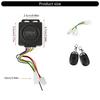 Electric Tricycle Security Alarm with Double Remotes Fast Start Function Anti Theft Protection for Electric Tricycles