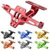 Adjustable License Plate Bracket Aluminum Zinc Zinc Alloy Turn Signal LED Lamp Holder  Motorbike Parts