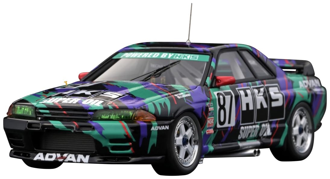 

Модель зажигания HKS SKYLINE 1993 JTC готовый продукт 1/43 (#87)