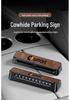 Compatible with Mercedes Smart 1-3 Car Temporary Parking Double Phone Card Sign