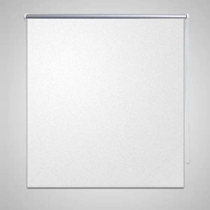 VidaXL Store Enrouleur Occultant 140x175 cm Blanc Fenêtre Chambre à Coucher 240131