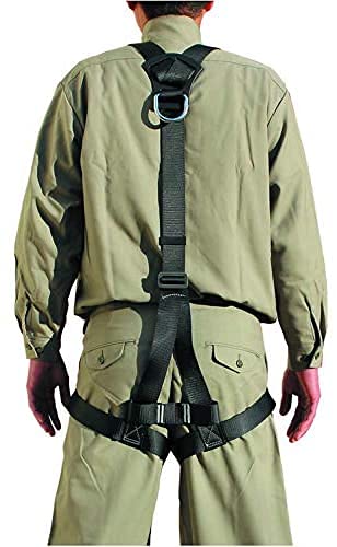 Tsubaki Model Full Body Harness Y-Type Safety Belt + Y-Type Harness Back Cushion Pad [Set Sale] Chest and Thigh One-Touch Buckles, New Standard Compli