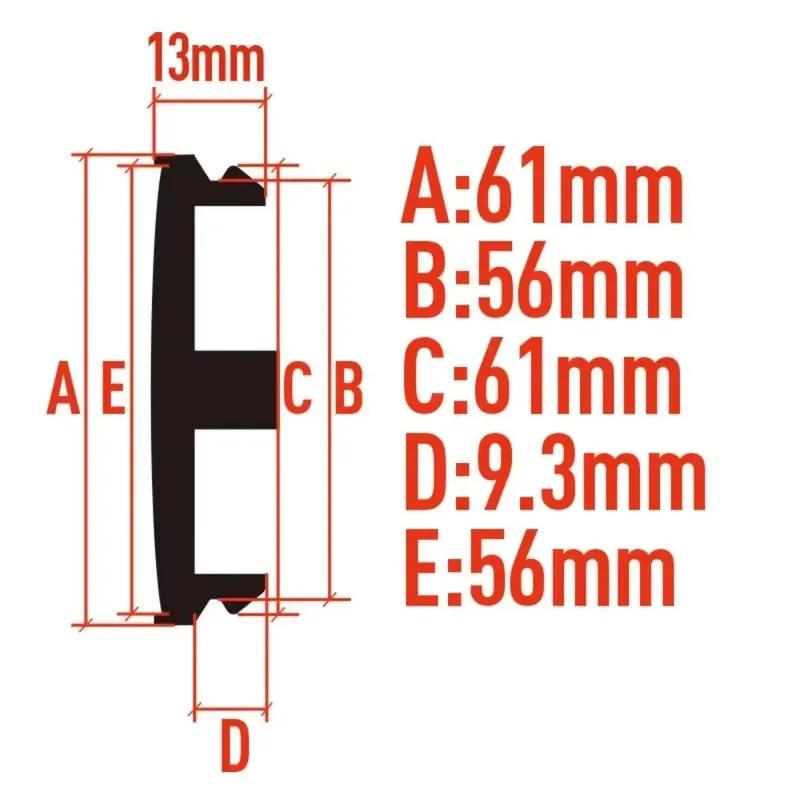 4 stuks 61MM ( 56MM BINNENDIAMETER) Wielnaafdopjes Met O.Z OZ Racing Logo Badge Velgen Naafdop Deksel Velg Naafdop Cover Vervangende Auto Accessoires
