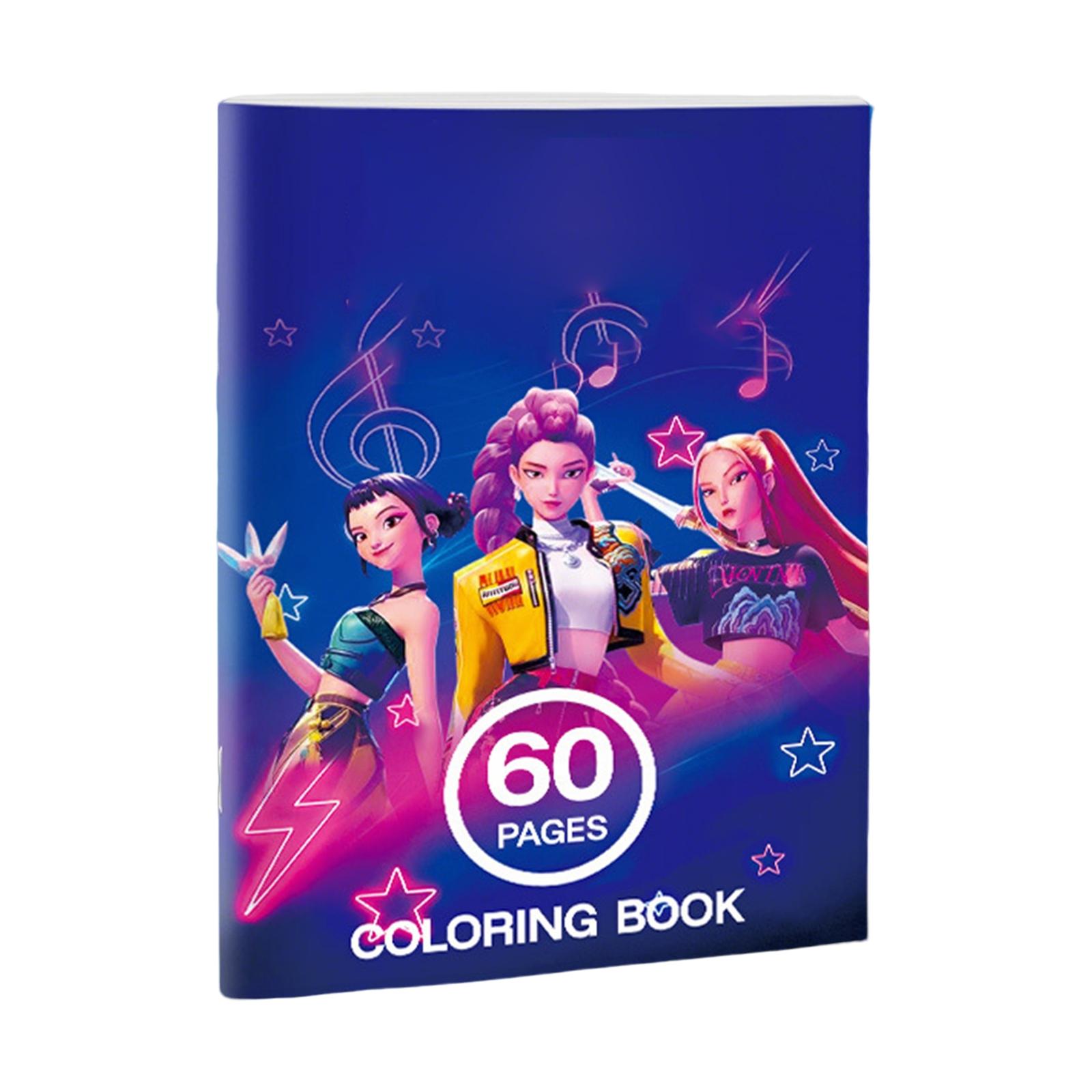 

Аніме Мерч Книги для малювання, Книжки-розмальовки, Дитячі ілюстровані книги та Розмальовки. One Size