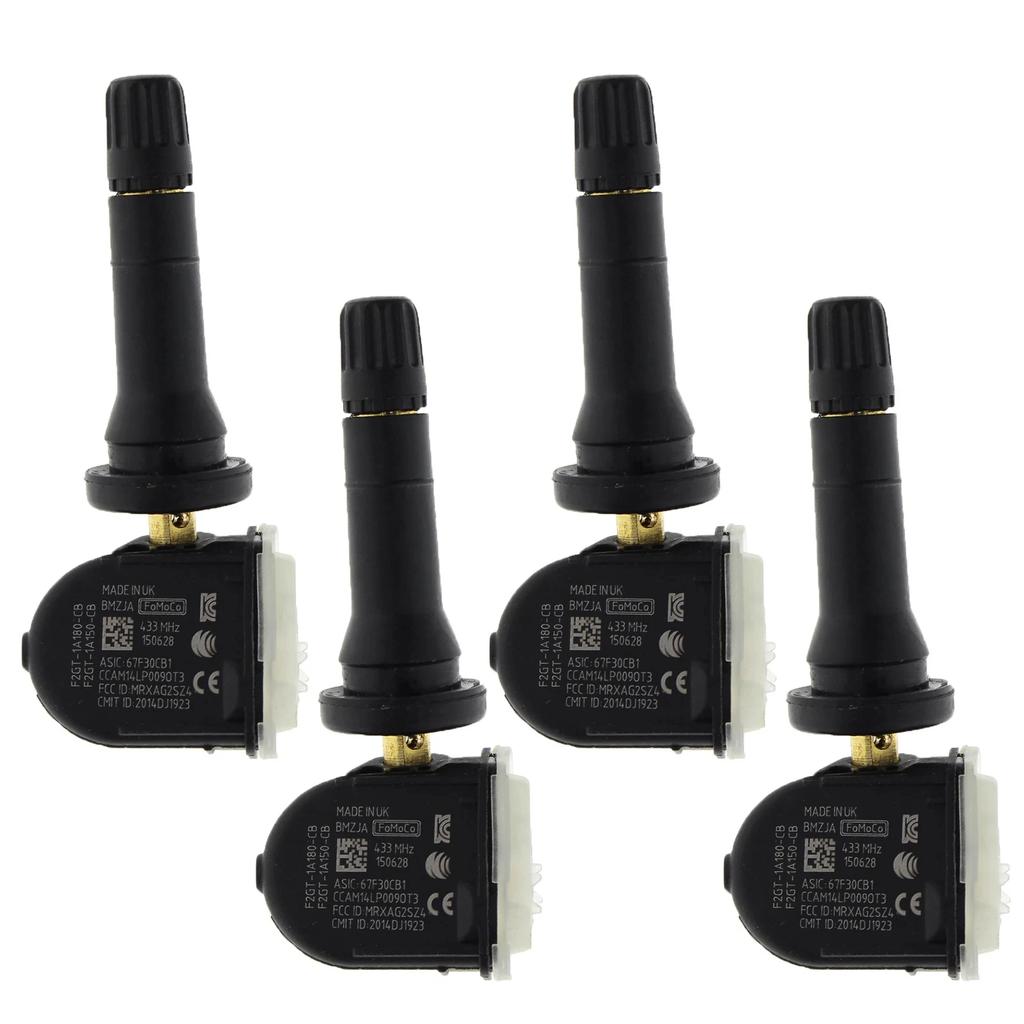 F2GT1A180CB 1/4Pcs 433MHz TPMS Tire Pressure Monitoring Sensor for Ford Ecosport Edge Explorer Fiesta Mondeo Mustang Transit