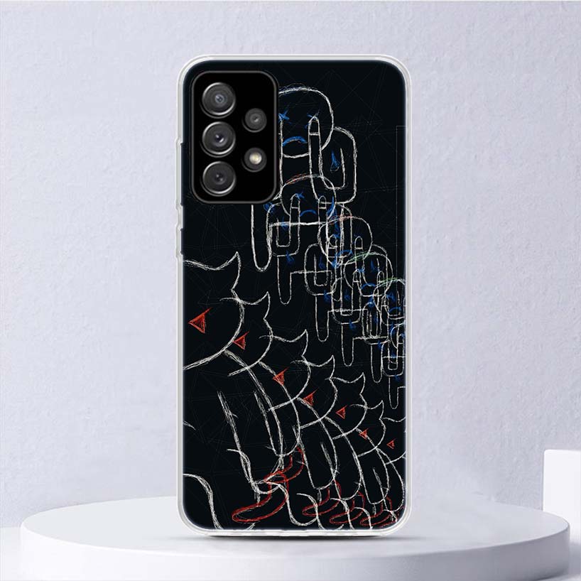 Bnad R-Radiohead Soft Case For Samsung Galaxy A17 A16 A26 A36 A56 A15 A14 A13 A55 A54 A53 Phone Cover A25 A35 A24 A34 A23 A33