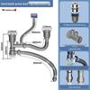 MDNG Double Basin Kitchen Sink Anti-Odor Drain Pipe Kit