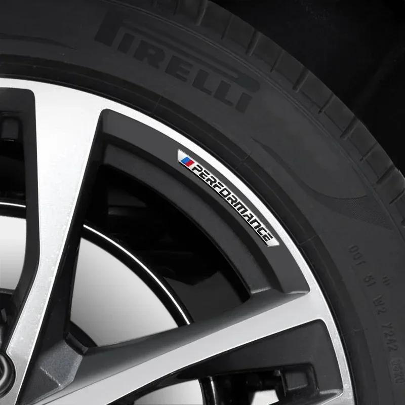 Autocollant Sourcil de Roue de Voiture Autocollant Moyeu de Jante de Voiture Autocollants Garnitures Pour BMW G42 G16 G15 G30 G20 G11 G12 F40 G07 G06 G05 G02 G01 F48 X5