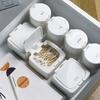 Yousheng 5Pcs Mini Storage Boxes Drawer Storage Box with Pop-Up Lid Desktop Storage Organizer for Office Home Small Item Storage