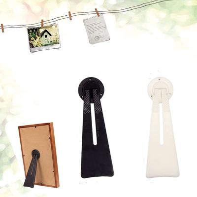 Durable Picture Photo Frame Bracket Stand PVC Back Board Backboard Holder Photo Frame Pedestal