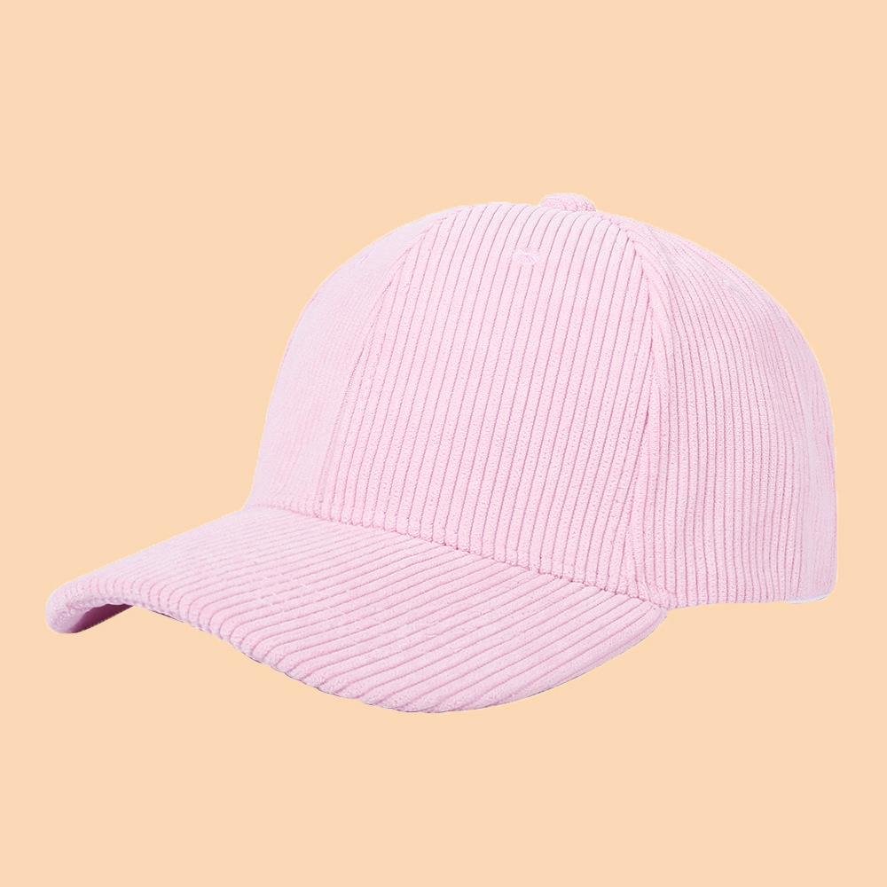 Spring Autumn Corduroy Baseball Caps Vintage Unisex Solid Color Baseball for Women Men Adjustable Outdoor Trucker Cap Hip HopHat