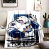 Toronto Maple Leafs Theme Blanket Suitable For The Sofa Camping And Travel Made Of Soft Flannel Material An Ideal Gift For Occasions Such As Birthdays